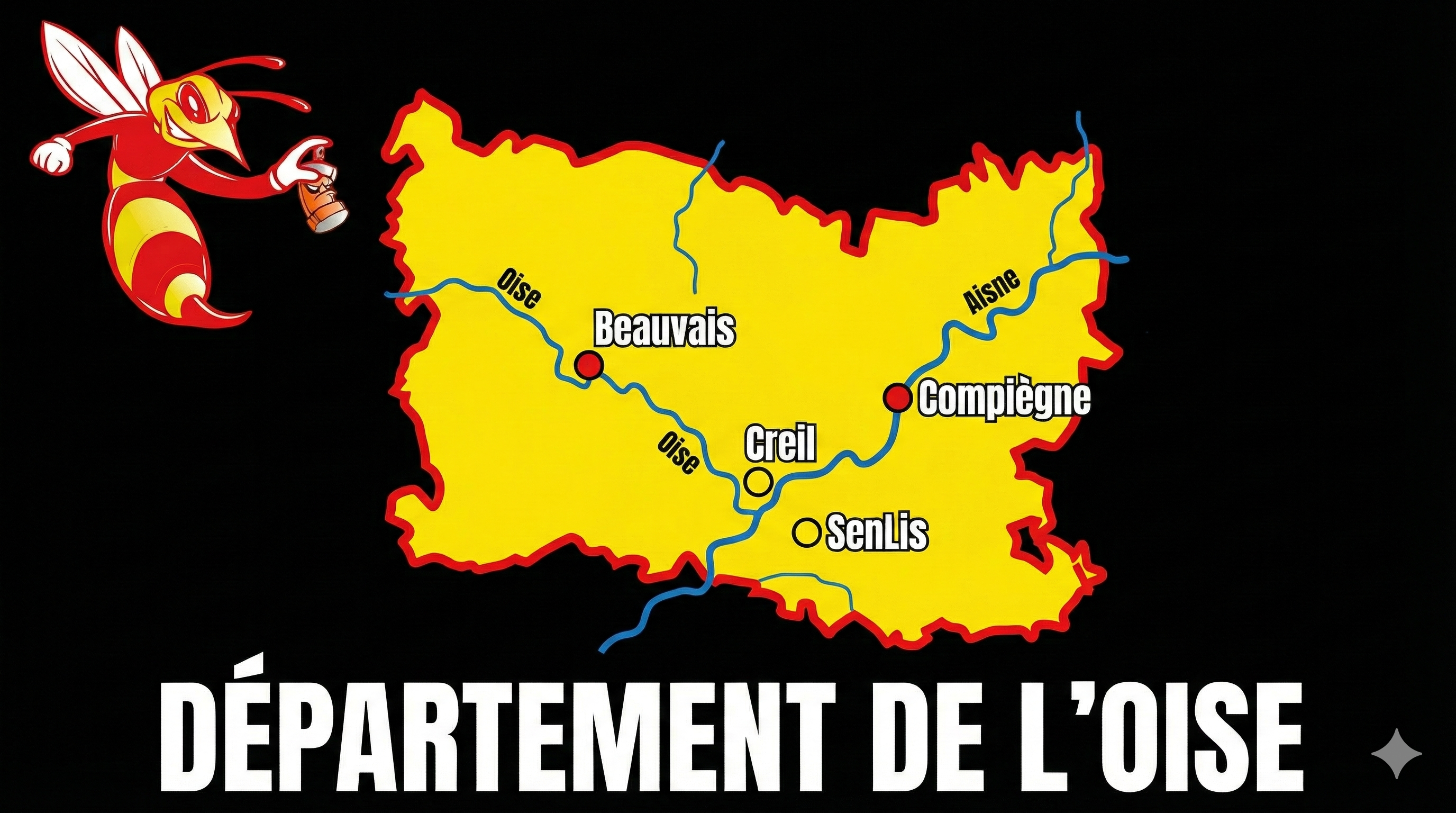 Carte zone intervention